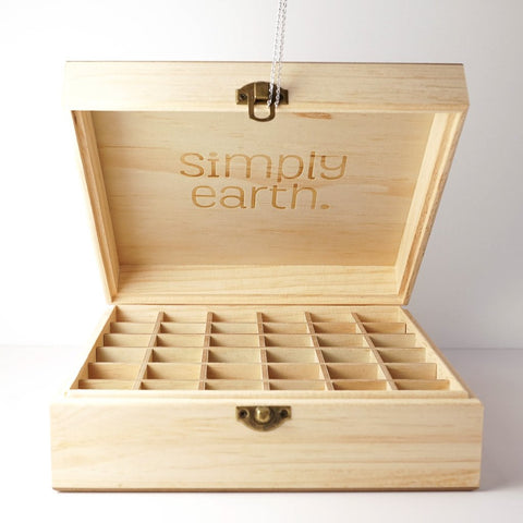 Wooden Essential Oil Box (Fits 36)