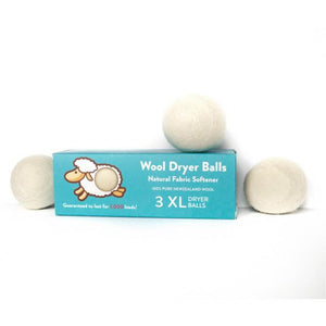 Wool Dryer Balls (3 Pack XL)